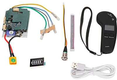 Jxngery Fernbedienung Elektro-Vierrad-Roller-Controller Langlebige Einzelantriebsriemennaben-Motorplatinenteile