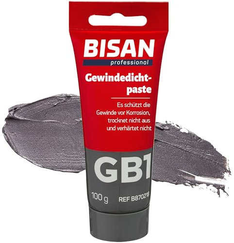 Ptfe-Schläuche, Dichtpasten, flüssig, für Wasser und Gaslecks, Tube 100 g