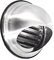 Griglia di ventilazione a sfera da 100, 125, 150, 160, 200 mm con zanzariera in acciaio inox V2A, protegge dalle intemperie, Argento
