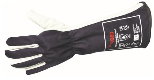 BSD Schutzhandschuh Typ A, Klasse 2, 395 kJ, HRC 2, 18,0 cal/cm², Größe 10 4640010 (Elektriker Handschuh Elektrikerhandschuh Elektriker-Schutzhandschuh Arbeitshandschuh Arbeitshandschuhe)