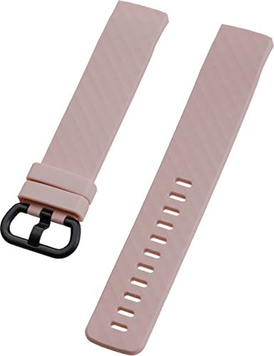 PETER JÄCKEL Armband für Fitbit Charge 3 Premium Silikon Pink
