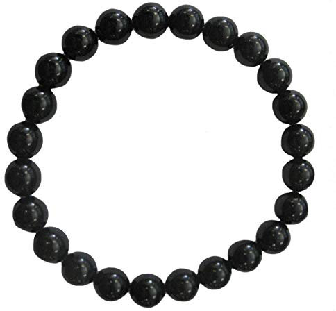 Methusalem JADE grün KANADA Edelstein Armband Stein Schmuck - 8mm Kugeln. Elastisches Armband für Damen. 95430-8JK
