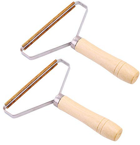 NOCHME - 2 quitapelusas portátil reutilizable, portátil, para lana, ropa, cachemira, pelo de animales