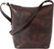 HOLZRICHTER Berlin Shopper No 2-1 (M) Marone - Damen Vintage Hobo Handtasche & Schultertasche handgefertigt aus Premium-Leder