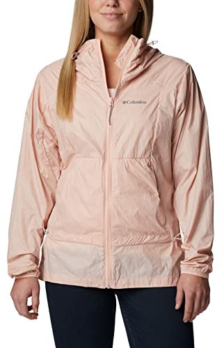Columbia Coupe-vent Loop Trail pour femme, fleur de p che, taille XL