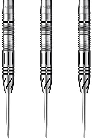 CyeeLife 23g Tungsten Steel Dart Barrels 90% ZH02 Schwarz