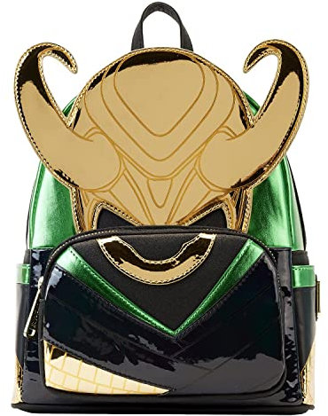 Marvel Metallic Loki Mini-Rucksack, Grün, Einheitsgröße