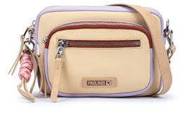 Pikolinos Umhängetaschen in Leder MANACOR für Frauen Farbe Beige