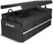 K KNODEL Car Boot Organiser with Foldable Cover, Car Storage Box and Bag, Large Boot Tidy with 3 Compartments, Car Organiser for Vehicle and Suv (Large, Black)