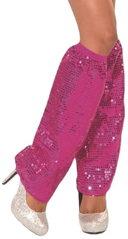 SYSUII 1 Paar Pailletten Beinsocken Pailletten-Stulpen Beinwärmer Kniestrümpfe Beinlinge Beinsocken Kniestrümpfe Knöchelwärmer Strümpfe für Disco, Karneval, Mottoparty Party Kostüm für Frauen Mädchen