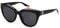 Furla Damen Sfu780 Sonnenbrille, Schwarz (Shiny Black), 52