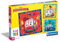 Clementoni Disney Firebuds Puzzle 3 x 48 Teile - Disney Puzzle 32 x 22 cm für Kinder ab 5 Jahre - buntes Kinderpuzzle mit besonderer Leuchtkraft & Farbintensität 25311
