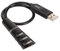 Haofy Mini USB Microphone, Noise Reduction Mute Function High Sensitivity Omnidirectional Mini USB Gooseneck Microphone Easy To Use for Laptop