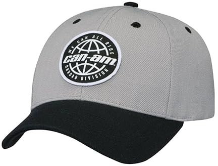 Can-Am Offroad Flex Fit Cap S in Grau oder Army grün (DE/NL/SE/PL, Alphanumerisch, S, M, Warmes Grau)