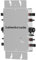 Lakenbroade Micro-onduleur Solaire 2000 W Micro-onduleur IP65 Contrôle WiFi Auto-Refroidissement 120 230 V Identification Automatique Onduleurs étanche IP65 Alliage d'aluminium
