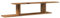 vidaXL Étagère TV Murale Vieux Bois 125x18x23 cm Bois d'ingénierie, étagère Murale, unité TV Murale, étagère TV Suspendue, unité TV