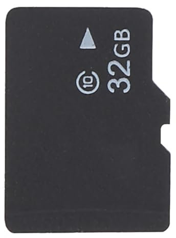 Carte mémoire SD TF Stockage photo musique vidéo pour appareil photo, téléphone, PC, drones Systèmes de surveillance Noir 32 Go