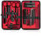 ONEBOOM Maniküre Set,23 Teiliges Nagelschere Set,Edelstahl Nagelpflegeset,Nagelset Männer Damen,Fingernagel Pflege Set für Reisen, Zuhause, Büro, Schönheitssalon