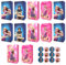 wcnigotker 12 Pcs Sacs Cadeaux Anniversaire Princesse Raipon, Sacs Cadeaux Enfant Pour Emballer Cadeaux Bonbons