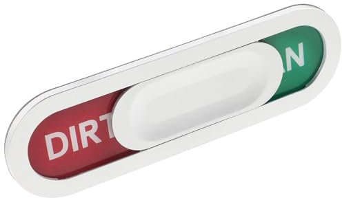 Ipetboom imanes lavavajillas Limpio Sucio Etiqueta engomada magnética del refrigerador Junta Dishwasher tabs Etiqueta para lavavajillas indicador de señal magnética Lavavajillas señal Sucia