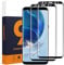 Carantee 2 Pièces Verre Trempé pour Samsung Galaxy S9+/S9 Plus, 3D Couverture Complète Ultra résistant vitre protection pour Galaxy S9 Plus, Sans Bulles Haute Sensibilité Tactile Film Protection écran