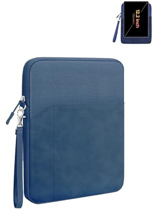 Tablet Sleeve for XPPen Magic Drawing Pad 12.2 Inch,360 Protective Bag Carrying Case Water-Resistant,Blue.