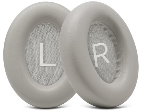 Noise Cancelling 700 Replacement Ear Pads, Upgrade Earpad Cushions for Bose NC 700 Headphones, with Soft Protein Leather (Sandstone Gray)