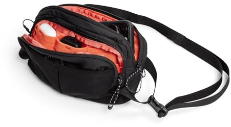 MOMENT Take Sling | 1,5 Liter Volumen | kompakte Sling- oder Gürteltasche | schlankes und körpernahes Design | verstecktes Fach für Wertgegenstände | Moss