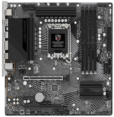 Carte mère Fit For ASROCK Z790M PG LIGHTNING/D4 Carte mère LGA1700 Intel Z790 4xDDR4 128GB Micro ATX Support Core i3-13100 i5-12600 i9-13900 cpu
