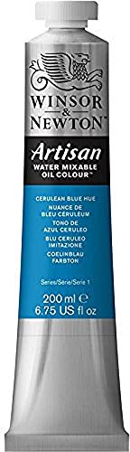 Winsor and Newton Artisan Water Mixable Oil Colour 200ml Cerulean Blue Hue
