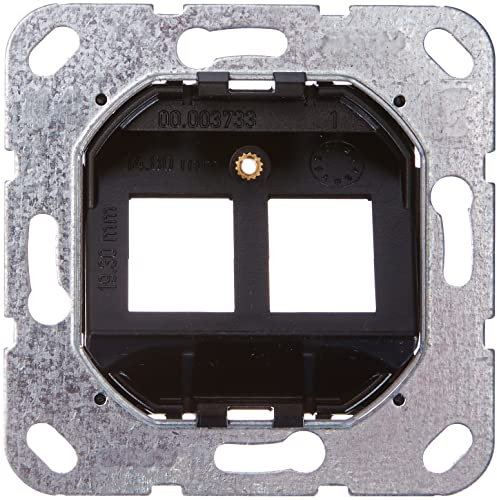 Gira 560400 Modular Jack 4, 2-Fach Tragring