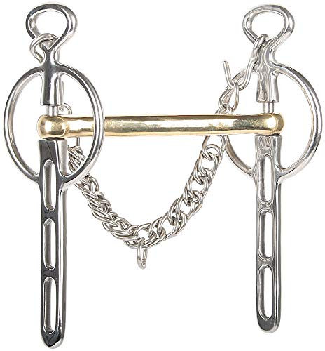 Harry´s Horse Liverpoolkandare 3 Schlüssellöcher 14mm Gold Messing, Größe:12.5