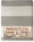 Tex family TELO ARREDO copritutto GRAN FOULARD copriletto COPRIDIVANO tessuto RIGONE BEIGE - 2 PIAZZE