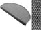 Floordirekt Sisal Stufenmatten Grau Größe: 25x65cm