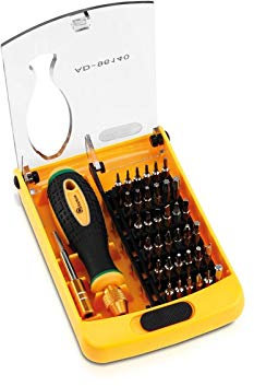 adaptare 96140 38-teilig Smartphone Werkzeug-Set inkl. 2 Pentalobe und 2 Y-Tri-Wing-Bit