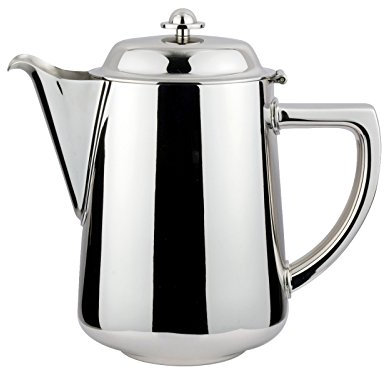 Ilsa Impero - Caffettiera 700 ml, in acciaio INOX lucido