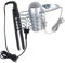 WENKO Haartrocknerhalter und Glätteisenhalter Classic mit Kabelhalter Chrom