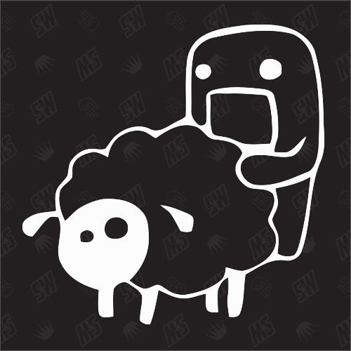 Domo - Kun poppt Schaf - Sticker