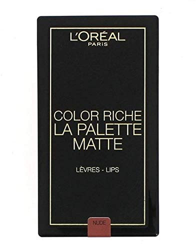 L'Oreal Color Riche La Tavolozza Matte 6 Colour Lip Kit-Nude