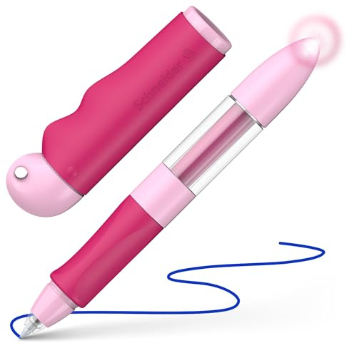 Schneider 188758 Base Senso Tintenroller (für Schreibanfänger, Rechts- und Linkshänder) rosa / pink