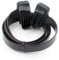 LoongGate Ultra Low Profile OBD-II OBD2 Verlängerungskabel 0.4 Meter - Flach Nudel Kabel Full 16 Pin Pass-Through für Bluetooth Wifi USB ECU Leser OBDII Code-Scanner