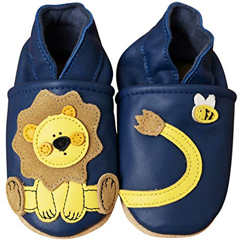 ENGEL + PIRATEN Krabbelschuhe - MARKENQUALITÄT VIELE Motive bis 4 Jahre Babyschuhe Leder Babyhausschuhe Lauflernschuhe Lederpuschen Hausschuhe