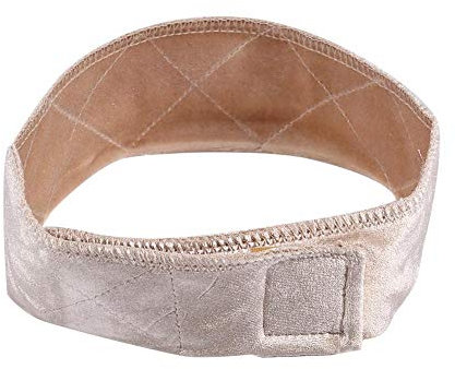 Velvet Perücke Griff Stirnband Verstellbares Perücken Haarband Dünnes elastisches rutschfestes Perücken Stirnband Hut Schal Griffband(Beige)