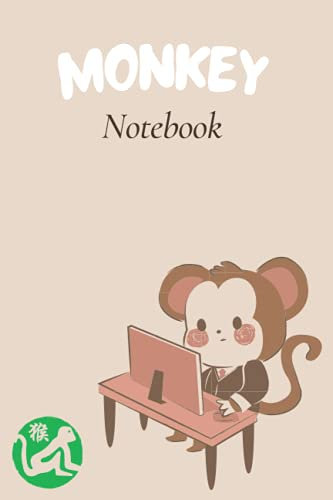 Monkey notebook: Notebook with monkeys for monkeys