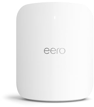 Amazon eero Max 7 mesh wifi router (newest model) - Supports internet plans up to 10 Gbps, Coverage up to 2,500 sq. ft., Connect 250+ devices, 1-pack
