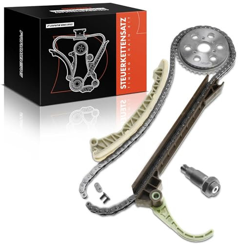 Frankberg Steuerkettensatz Kompatibel mit W168 W242 W246 W204 C204 S204 C218 W212 A207 C207 S212 X204 W166 W221 B906 414 W639 1998-2012 0009936876