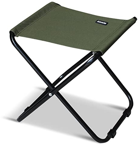 Abode Carp Fishing Camping Hiking Travel Folding Festival Stool Seat Guest Chair