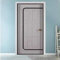 Miaogoo Moustiquaire pour porte de balcon avec fermeture éclair, maille adhésive durable - Ventilation - Porte coulissante - 80 x 210 cm - Noir C