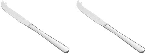 Tala Performance Stainless Steel Cheese Knife, Stainless Steel with Mirror Polish Finish, Dishwasher Safe, Metallic Silver (Pack of 2)