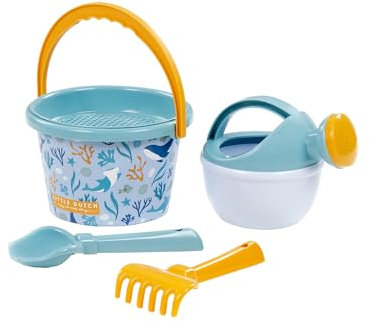 Little Dutch 2012312 Strandset Eimerset 5-teilig - Ocean Dreams blau
